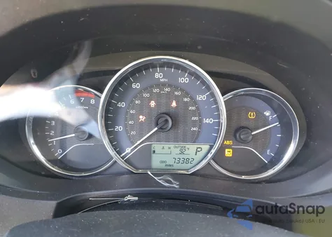 2016 Toyota Corolla L from USA, damaged, VIN 5YFBURHE5GP372726